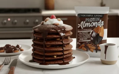 Chocolate Pancake Stack